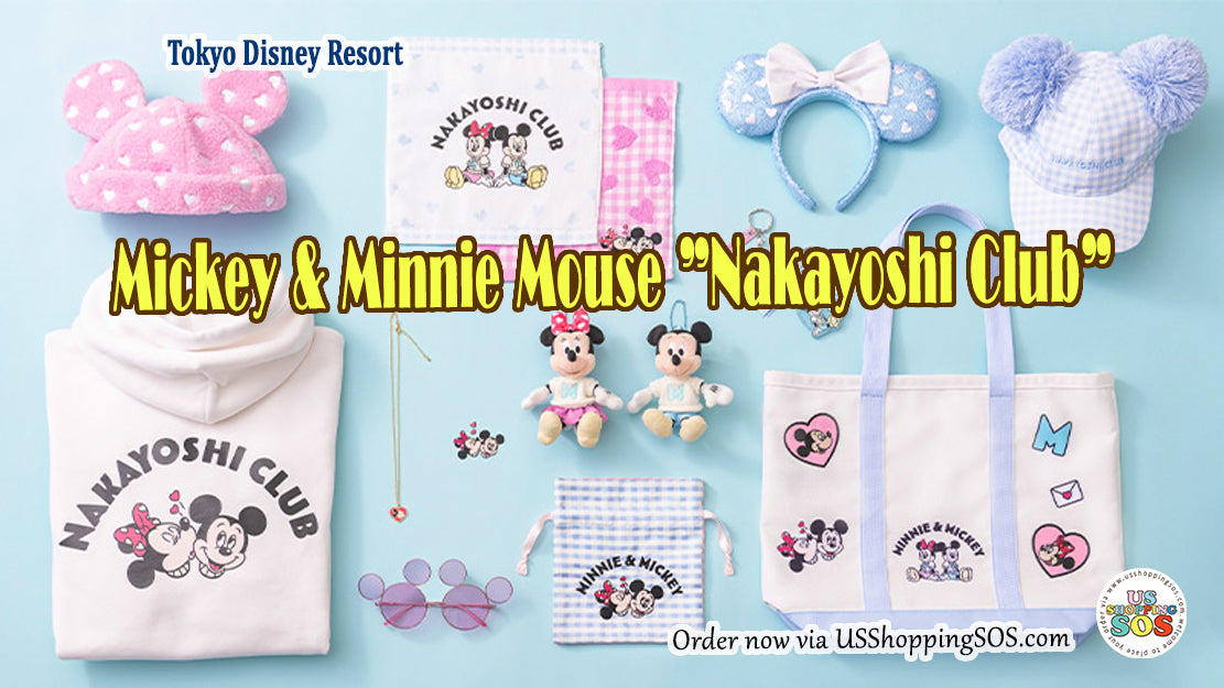 TDR Mickey & Minnie Mouse "Nakayoshi Club" Collection