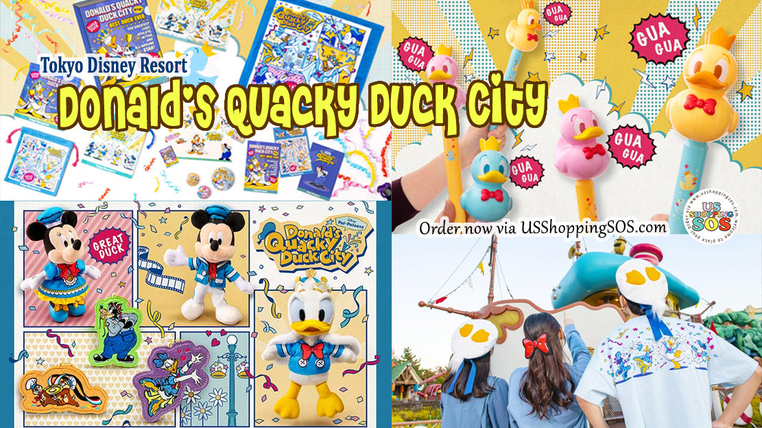 TDR Donald's Quacky Duck City Collection
