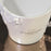 Starbucks China - Coffee Treasure 2023 - 7. Pearl White Embossed Flower Ceramic Mug 355ml