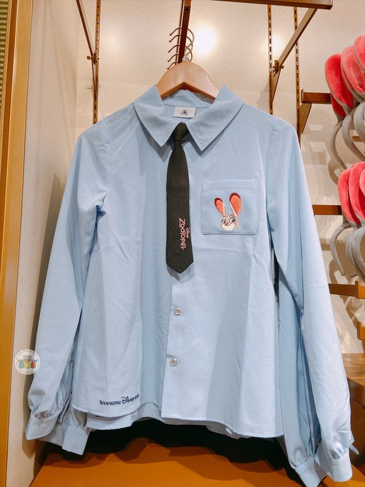 SHDL - Zootopia x Judy Hopps Shirt with Tie for Adults