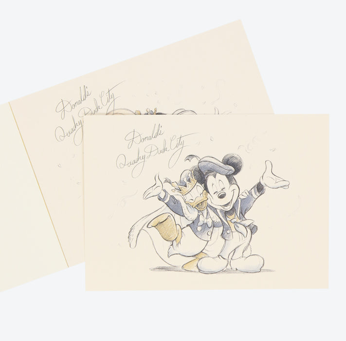 TDR - "Donald's Quacky Duck City" Collection - Post Cards Set (Release Date: May 16)