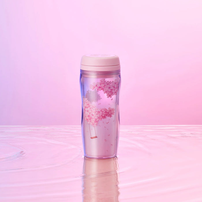 Starbucks Hong Kong - Sakura Cherry Blossom 2024 Collection x CHERRY BLOSSOM SECRET GARDEN SWING TUMBLER 12OZ