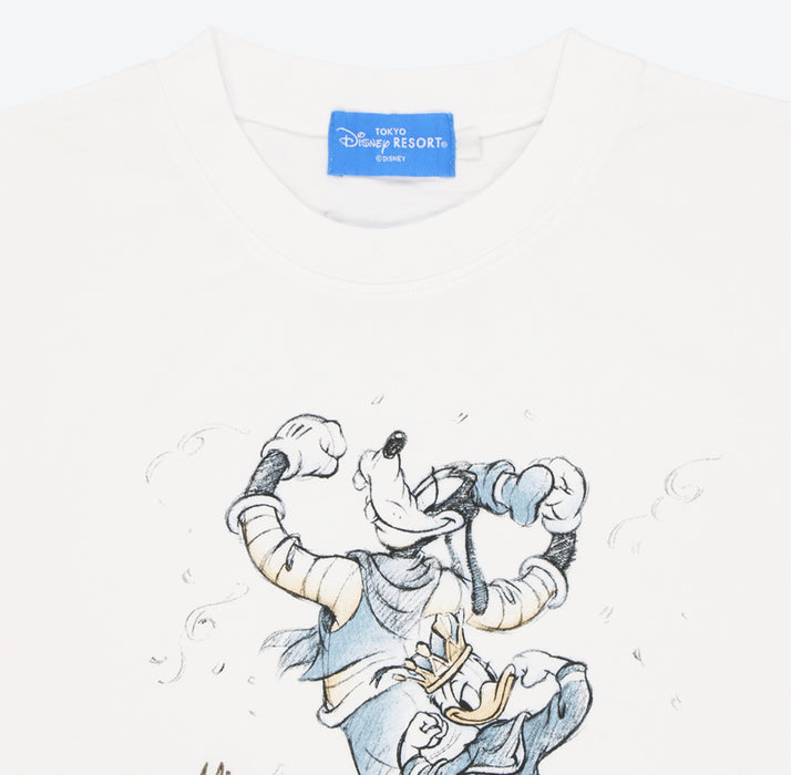TDR - "Donald's Quacky Duck City" Collection - Donald Duck & Goofy T Shirt for Adults (Release Date: May 16)