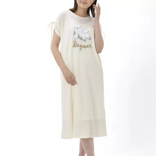 JDS - Summer Room Wear x Baymax  Short Sleeve Dress for Adults (Color: White)