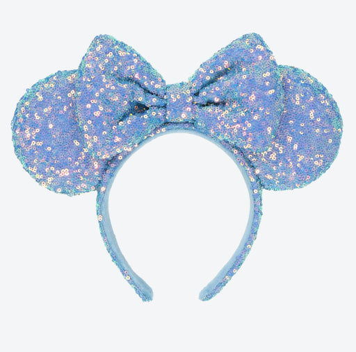TDR - Minnie Mouse Blue Sequin Ear Headband (Release Date: May 16, 2024)