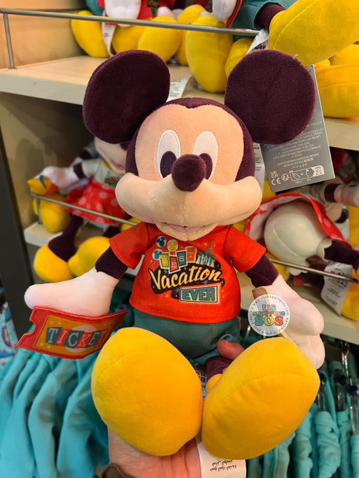 DLR - Disneyland Play in the Park 2024 - Mickey “Best Vacation Ever” Plush Toy
