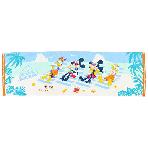 TDR - Sui Sui Summer Collection x Mickey & Friends Face Towel (Release Date: June 13, 2024)