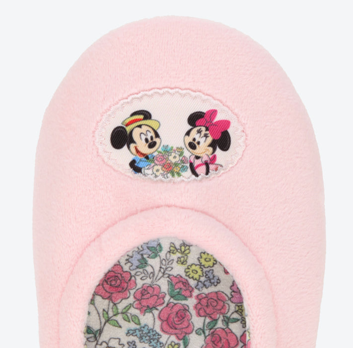 TDR- Tokyo Disney Resort in Bloom x Room Shoes and  Drawstring Bag Set (Releasee Date: Aprill 25)