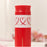 Starbucks China - Valentine’s Pink Kitty 2024 - 4. Red Heart Scribble Stainless Steel Tea Infuser Bottle 370ml