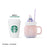 Starbucks China - Christmas 2023 - 8. Holiday Polar Bear & Husksy Lid Purple Pink Ombré Ceramic Mason Mug with Straw 400ml