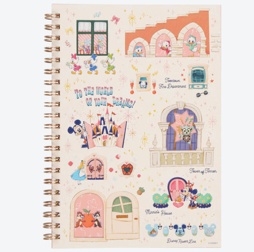 TDR - To the World of Your Dream Collection x Mickey & Friends Notebook (Release Date: Oct 12)
