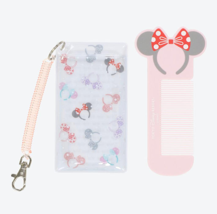 TDR - Minnie Mouse Ear Headband "Always in Style" Collection x Hair Comb & Case Set (Release Date: July 6)