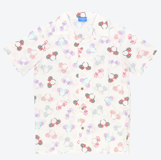 TDR - Minnie Mouse Ear Headband "Always in Style" Collection x Aloha Shirt for Adults (Release Date: July 6)