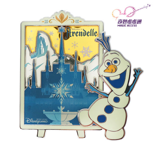 HKDL - World of Frozen - Magic Access Exclusive Olaf Limited Edition 600 Pin