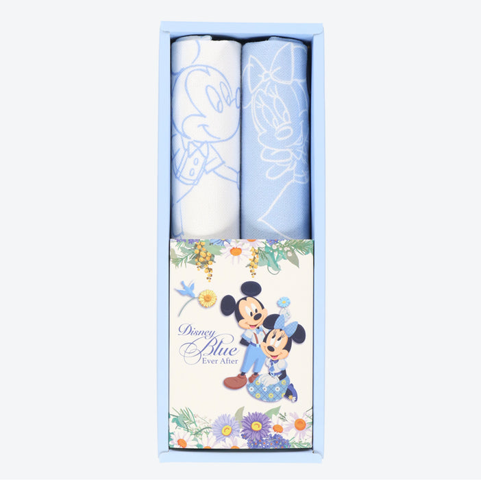 TDR - Disney Blue Ever After Collection - Mickey & Minnie Mouse Plate Mats Set (Relase Date: May 25)