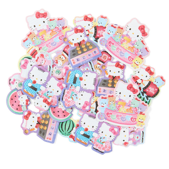 Japan Sanrio - Hello Kitty "Summer Lantern" Stickers Set
