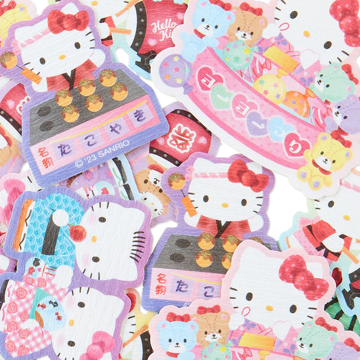 Japan Sanrio - Hello Kitty "Summer Lantern" Stickers Set