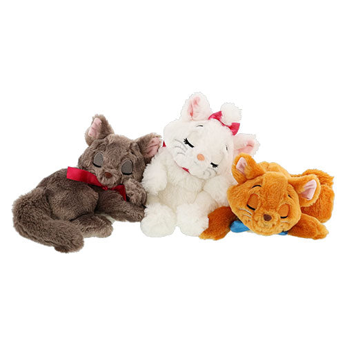 TDR - The Aristocats x Fluffy Sleepinng Marie, Toulouse & Berlioz Plush Toy Set (Release Date: Nov 10)