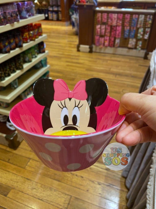 HKDL - Plastic Bowl - Minnie Mouse