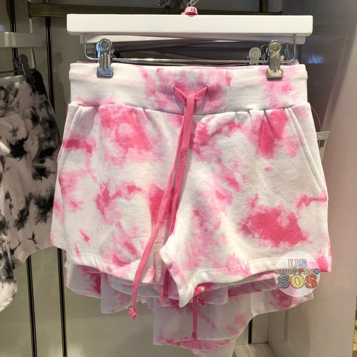 WDW - Tie-Dye "Walt Disney World" Lounge Shorts Pink (Adult)