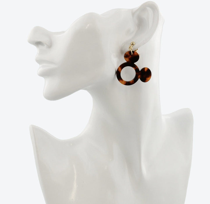 TDR - Mickey Mouse Amber Earrings