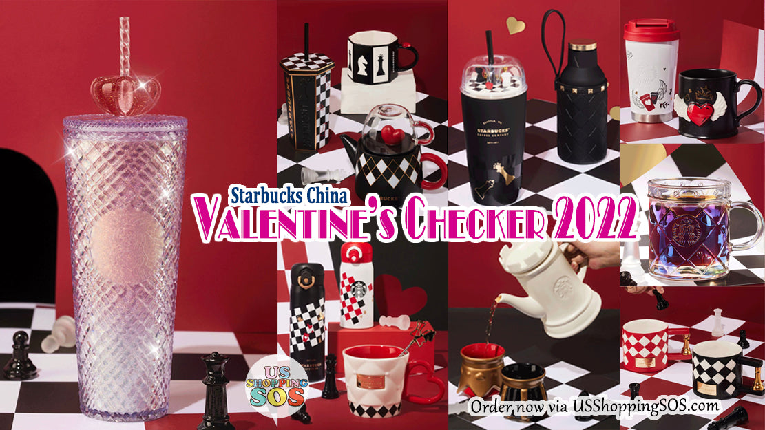 Starbucks China Valentine's Checker 2022 Collection