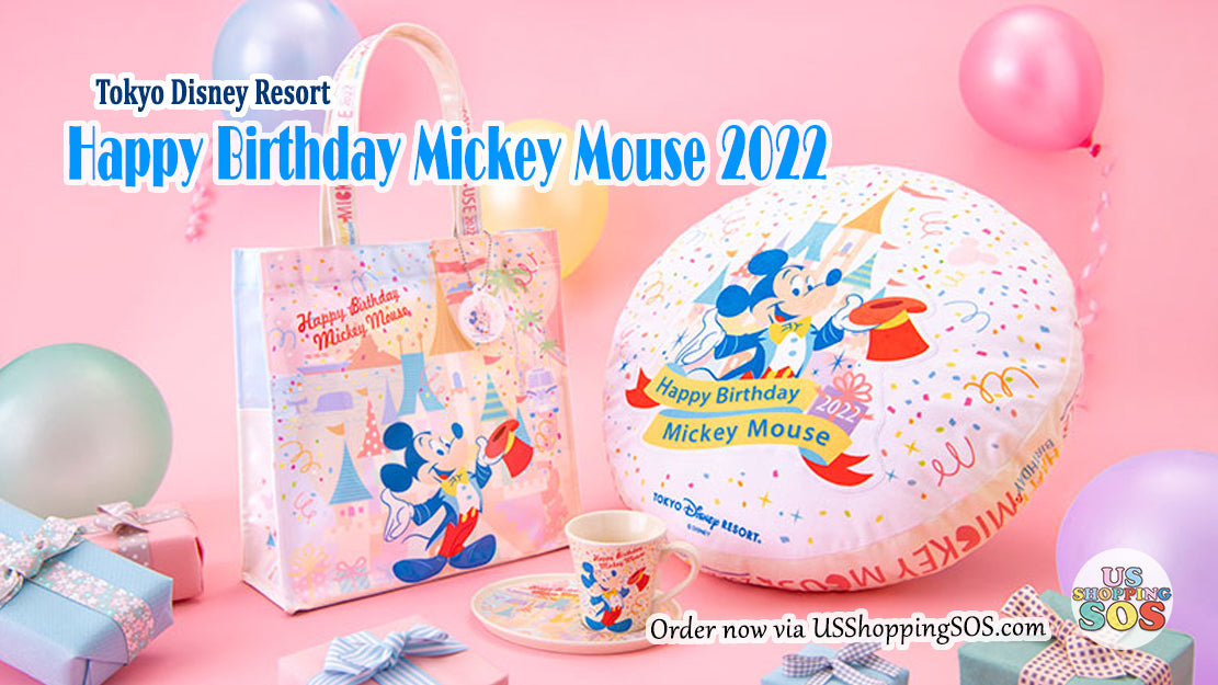 TDR Happy Birthday Mickey Mouse 2022 Collection