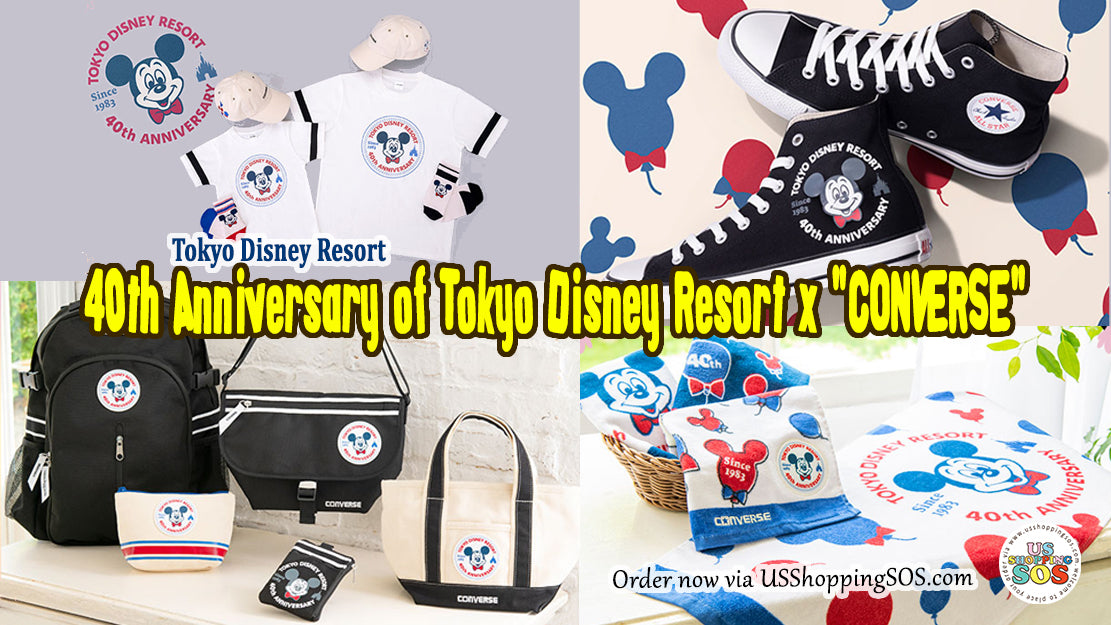 TDR 40th Anniversary "CONVERSE" Collection