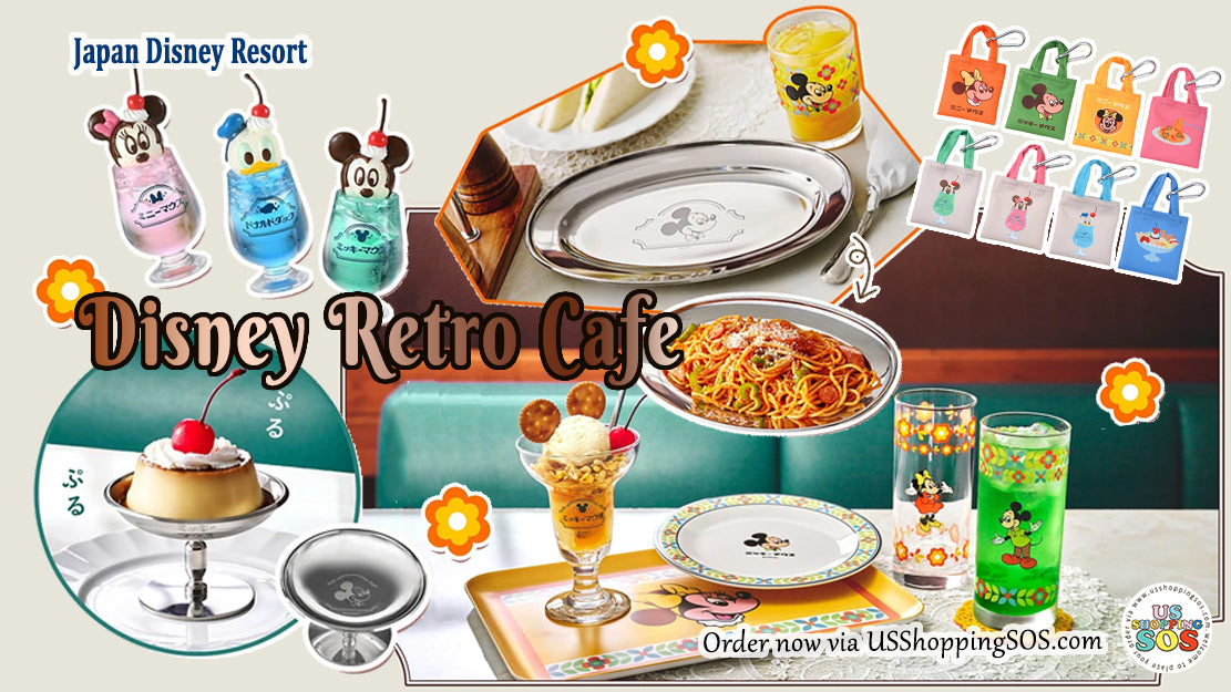 JDS DISNEY Retro Cafe Collection
