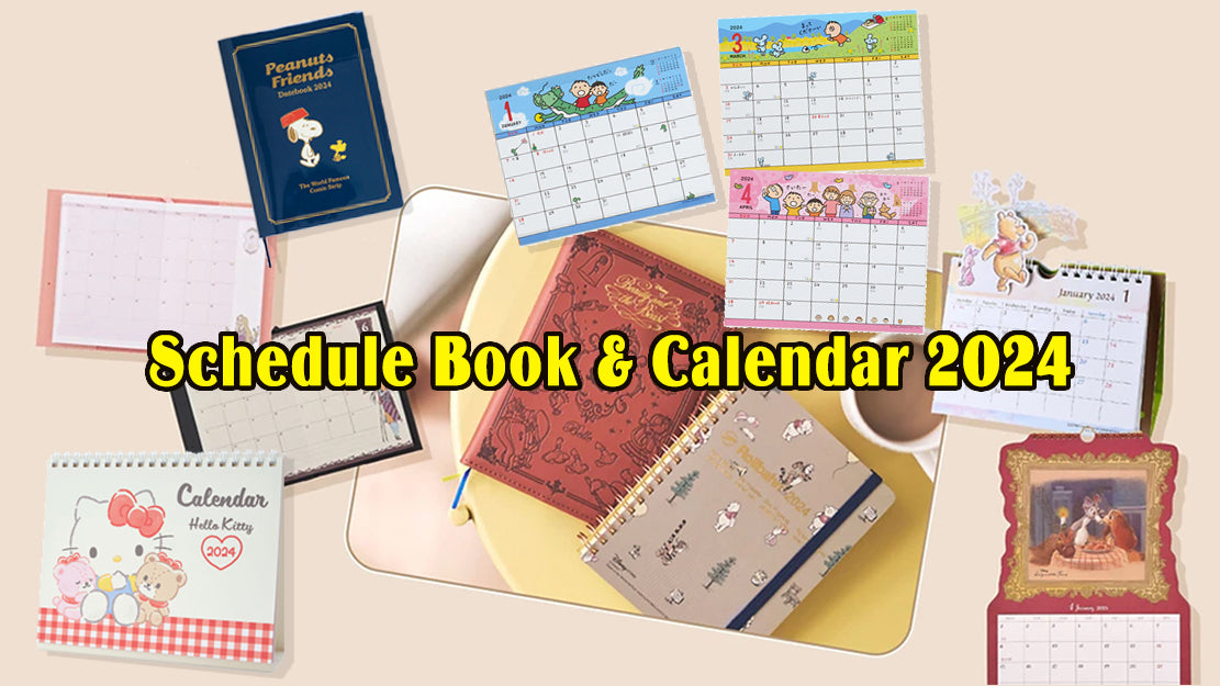 Schedule Book & Calendar 2024 Collection