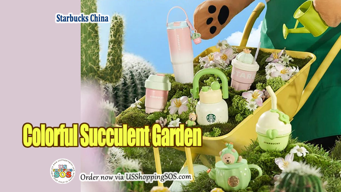 Starbucks China Colorful Succulent Garden Collection