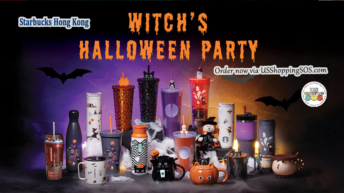 Starbucks Hong Kong Witch's Halloween Party Collection
