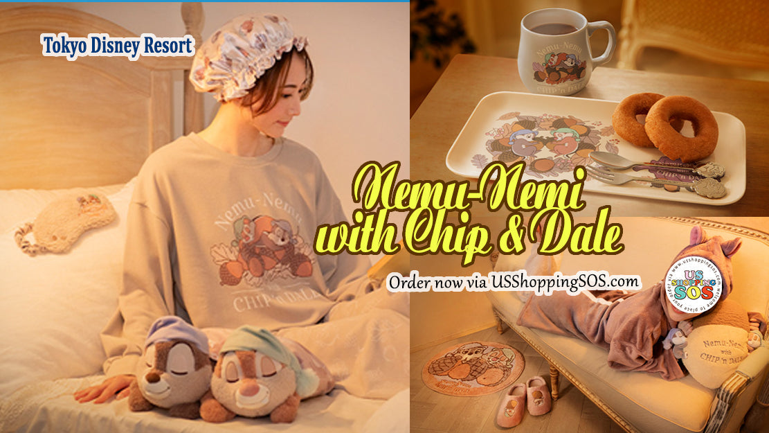 TDR Nemu-Nemi with Chip & Dale Collection