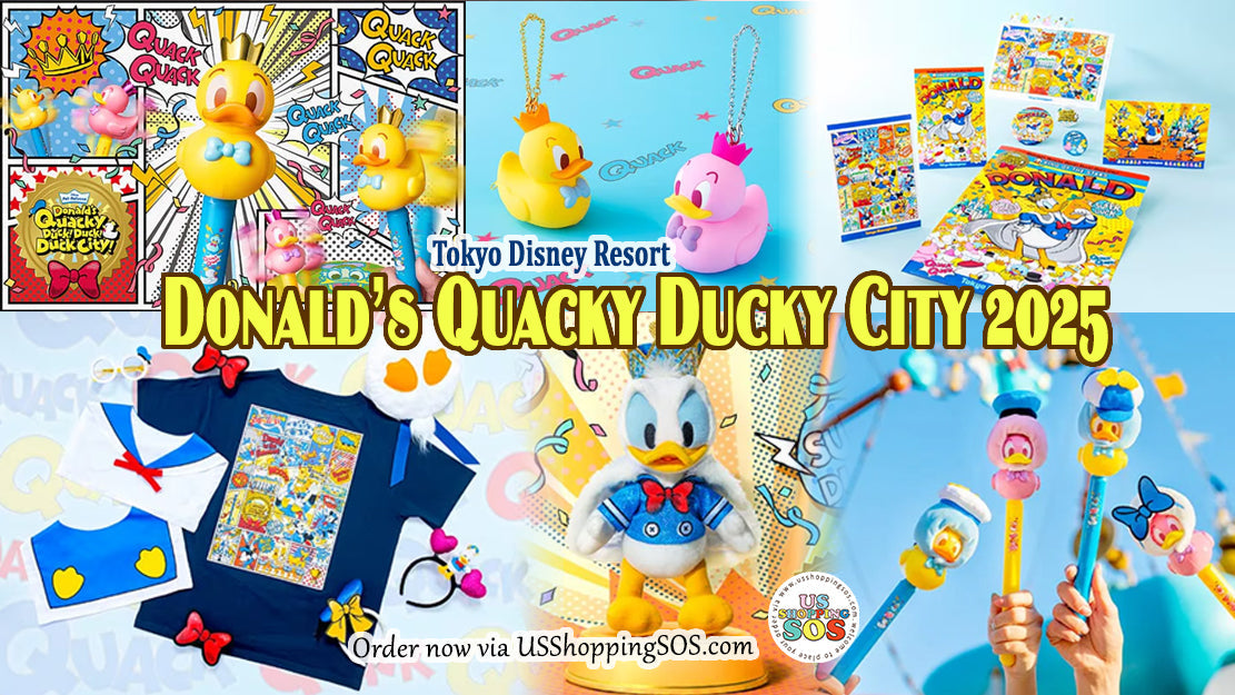 TDR Donald's Quacky Ducky City 2025 Collection