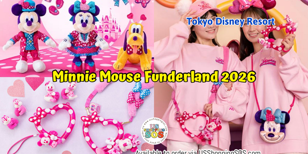 TDR Minnie Mouse Funderland 2026 Collection — USShoppingSOS