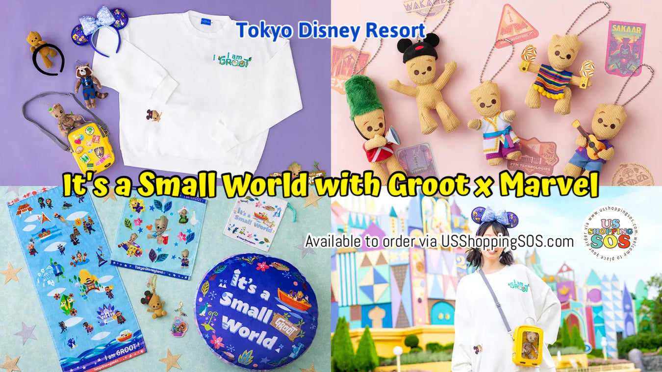 TDR It's a Small World with Groot x Marvel Collection