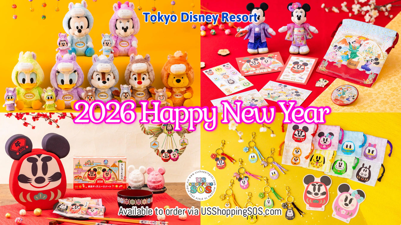 TDR 2026 Happy New Year Mickey & Friends Collection
