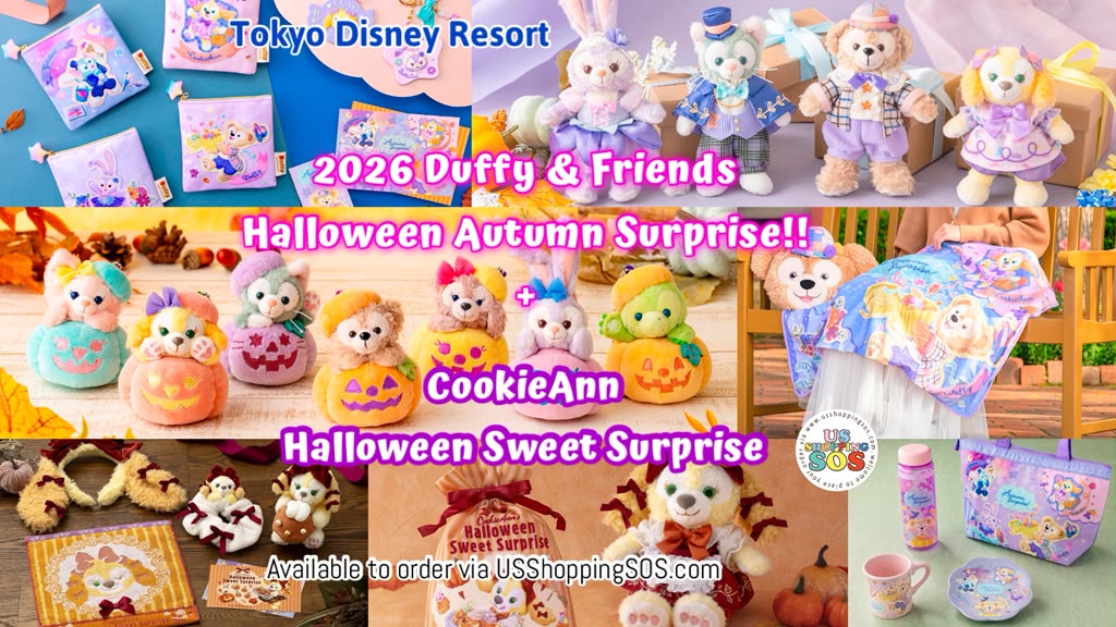 TDR 2026 Duffy and Friends Halloween