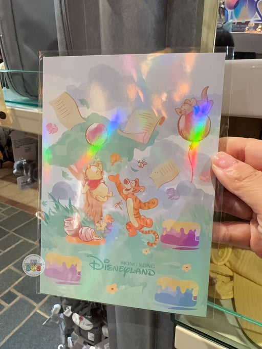 HKDL - 2026 Winnie the Pooh and Family Honey-Filled Adventure Collection x Winnie the Pooh & Friends Postcard