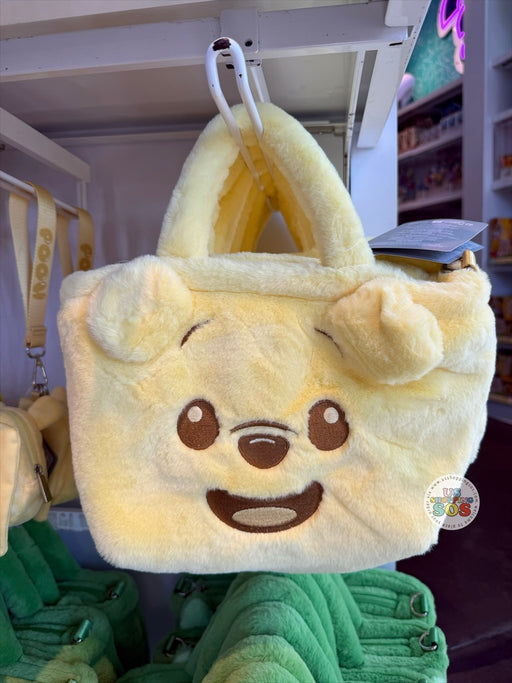 DLR/WDW - Candy Pastel 2026 - Winnie the Pooh Plush Crossbody Mini Tote Bag