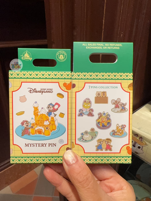 HKDL - 2026 Chip & Dale Hong Kong Cuisine & Dim Sum Collection x Chip & Dale Mystery Pin Badge Box