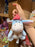 HKDL - 2026 Winnie the Pooh Winter Woolies x Eeyore Plush Keychain