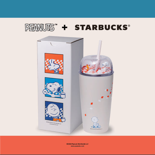 Starbucks Hong Kong - Peanuts + Starbucks x Snoopy White Cold Cup 16oz