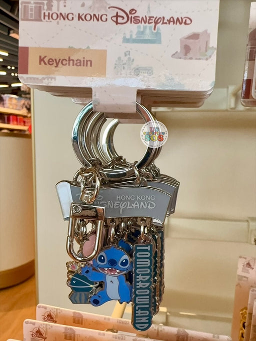 HKDL - Park Attractions 2026 - Stitch “Tomorrowland” Keychain