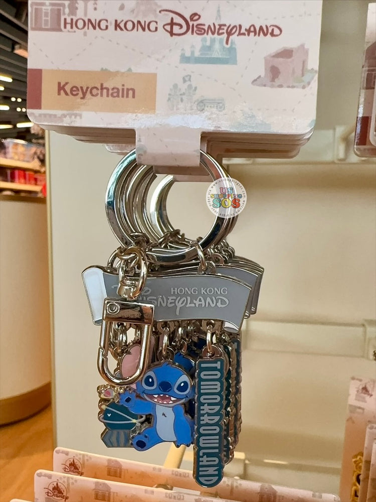 HKDL - Park Attractions 2026 - Stitch “Tomorrowland” Keychain