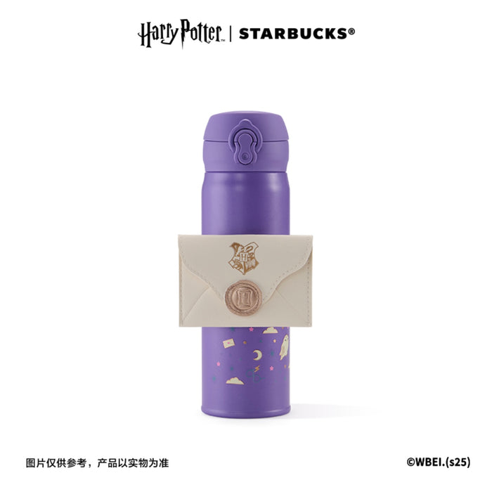 Starbucks China - Harry Potter x Starbucks - Thermos Hedwig Stainless Steel Handy Bottle 500ml with Card Holder