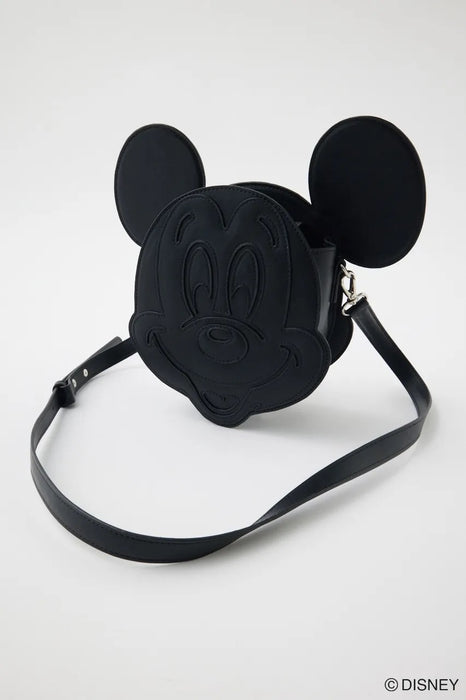 Japan Exclusive - Disney SERIES CREATED by MOUSSY All Black Mickey Mouse 2 Ways Bag (Pre Order, Ship out in the end of Aug 2024)