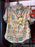 DLR/WDW - RSVLTS Disneyland Resort Attractions All-Over-Print Button-Up Shirt (Adult)