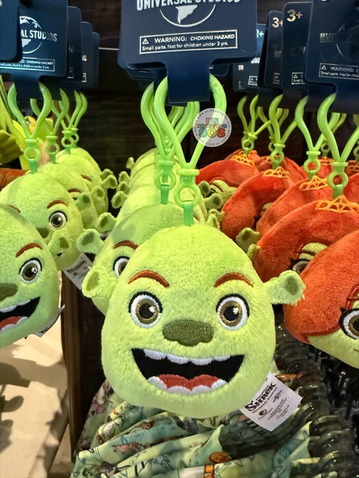 Universal Studios - Shrek - Shrek Big Face Plush Keychain