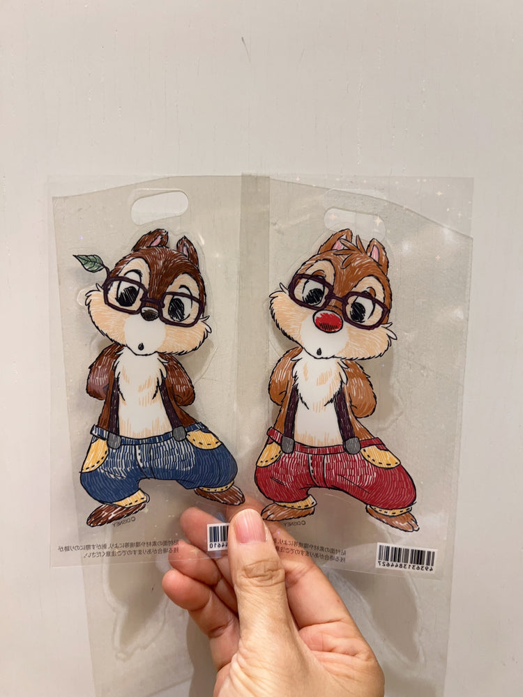 JDS - Chip & Dale ‘Bling Bling’ Stickers Set of 2